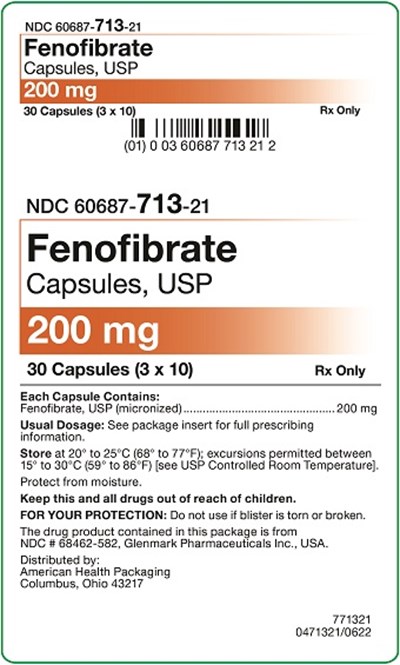 200 mg Carton.jpg 200 mg Fenofibrate Capsules Carton - 200 mg Carton